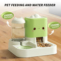 1 Piece Cartoon Cloud Cat Ear Feeding And Water Feeding Integrated Cat And Dog Universal Pet Essential Item For Home And Travel