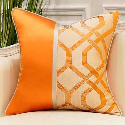 Chinese light luxury sofa pillowcase