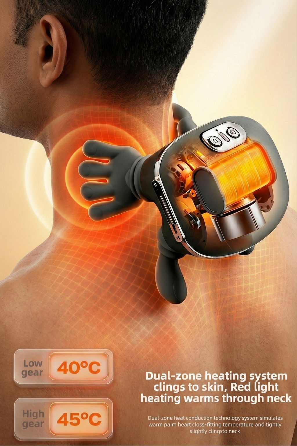 Trapezius Neck Neck Hand Shoulder Neck Massage Instrument